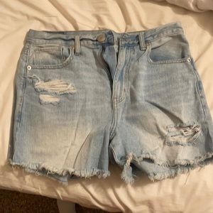 American Eagle High Waisted Shorts Size 6